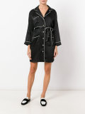 belted shirt dress