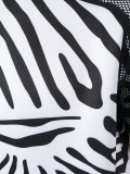 zebra print T-shirt 