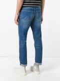 stonewashed dropped crotch jeans 