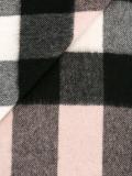 checked scarf
