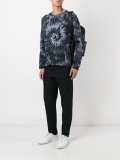 'Rockstud Tie&Dye'蝴蝶刺绣T恤