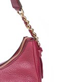 logo print shoulder bag