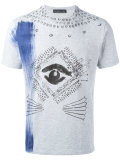 eye print T-shirt