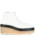 platform lace-up shoes 
