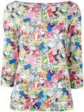 rubbish print shirt