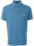 logo embroidered polo shirt