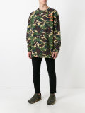 camouflage sweatshirt