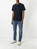 silky crew neck T-shirt