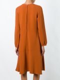 long sleeve a-line dress