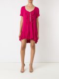 ruffled dress