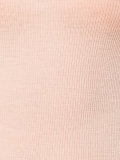 sheer ribbed sleeveless turtleneck