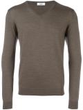 v-neck jumper