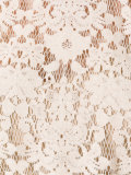 cut-out lace sweater
