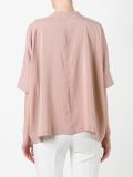 flared trim blouse 