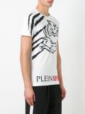 tiger print T-shirt