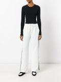 high-waisted pants