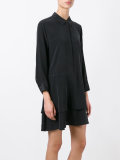 layered shirt dress