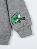 frog embroidered sweatshirt