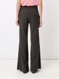 high waisted flared trousers