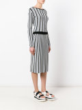 vertical striped skirt
