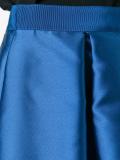 pleat detail full skirt