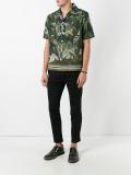 tropical print shirt