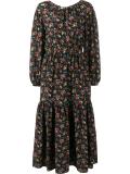 floral print peasant dress