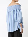 off-shoulder blouse