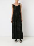 long printed dress