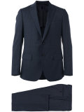 slim-cut suit