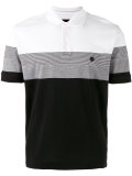 contrast polo shirt 