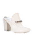 chain detail mules