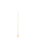 bone drop earring