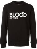 logo print sweatshirt