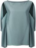 open sleeve blouse