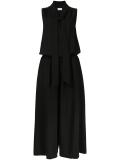 cropped shirt jumpsuit