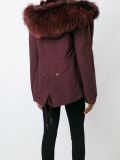 fur-trimmed hooded parka