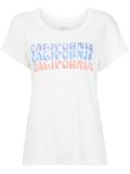 California宽领T恤