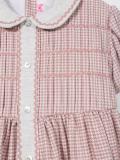 buttoned shortsleeved dress