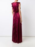 ruffled gown 