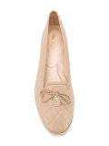 quilted platform ballerina shoes 