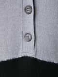 contrast long cardigan