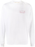 logo long sleeved t-shirt