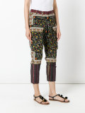 drop-crotch cropped trousers