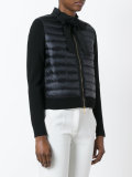 padded front tie collar jacket