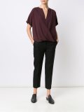 v-neck blouse 
