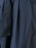 pleated tie waist short trousers