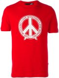 peace symbol印花T恤