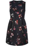 floral print flared dress