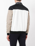 zipped bomber jacket